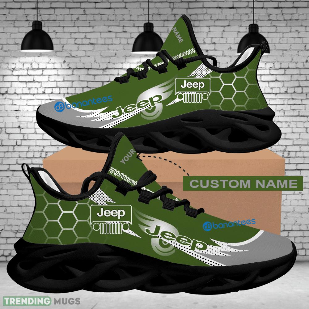 Sport Sneaker Bold Custom Name Car Racing Jeep Logo Hexagonal Max Soul Shoes Max Soul Sport Sneaker Bold Custom Name Car Racing Jeep Logo Hexagonal Max Soul Shoes Max Soul