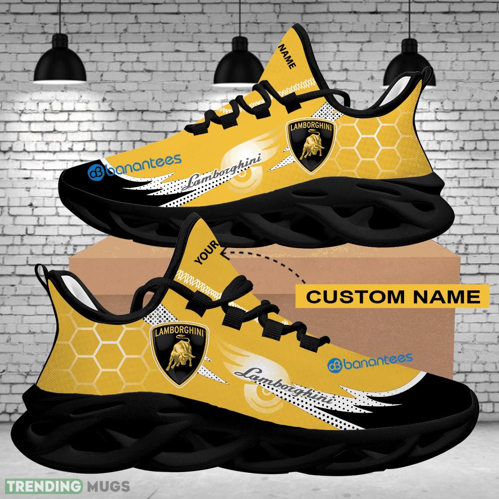 Sport Sneaker Inspiration Custom Name Car Racing Lamborghini Logo Hexagonal Max Soul Shoes Max Soul Sport Sneaker Inspiration Custom Name Car Racing Lamborghini Logo Hexagonal Max Soul Shoes Max Soul