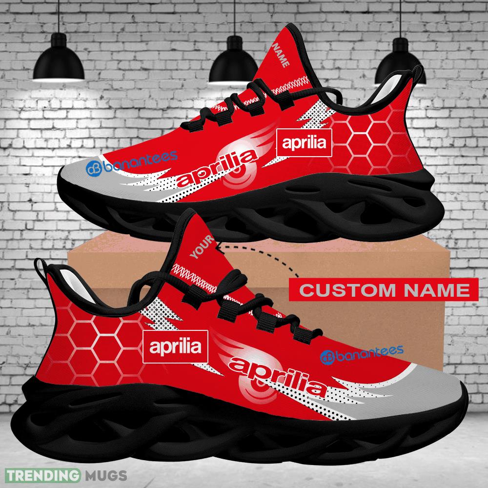 Sport Sneaker Mark Custom Name Motorcycle Aprilia Logo Hexagonal Max Soul Shoes Max Soul Sport Sneaker Mark Custom Name Motorcycle Aprilia Logo Hexagonal Max Soul Shoes Max Soul
