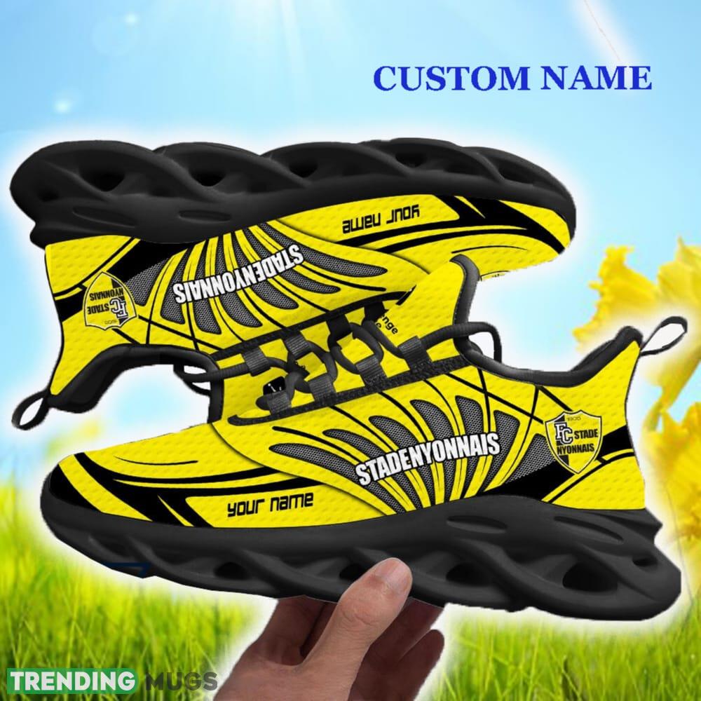 Stade Nyonnais Custom Name Max Soul Shoes For Men And Women Gift New Trending Sneakers Max Soul Stade Nyonnais Custom Name Max Soul Shoes For Men And Women Gift New Trending Sneakers Max Soul