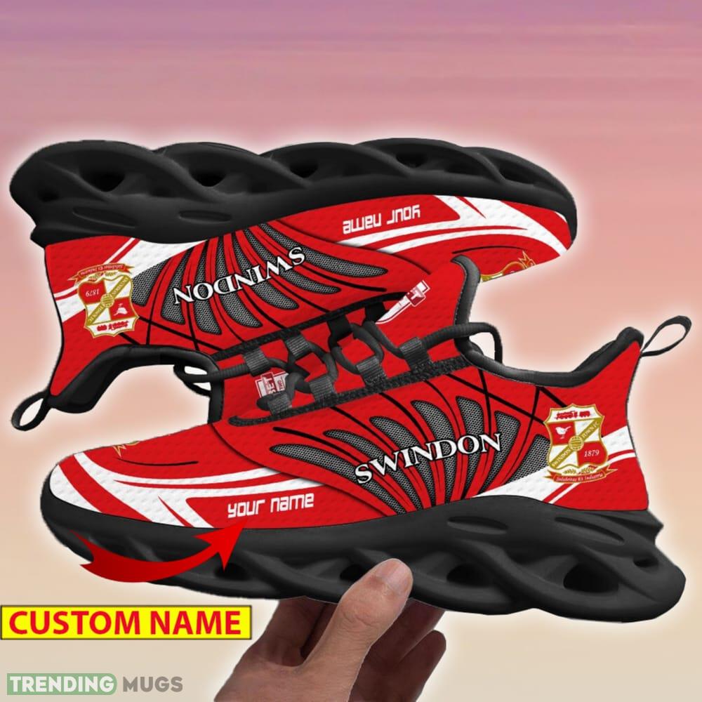 Swindon Town Max Soul Shoes Personalized For Men Women Running Sneakers Gift Max Soul Swindon Town Max Soul Shoes Personalized For Men Women Running Sneakers Gift Max Soul