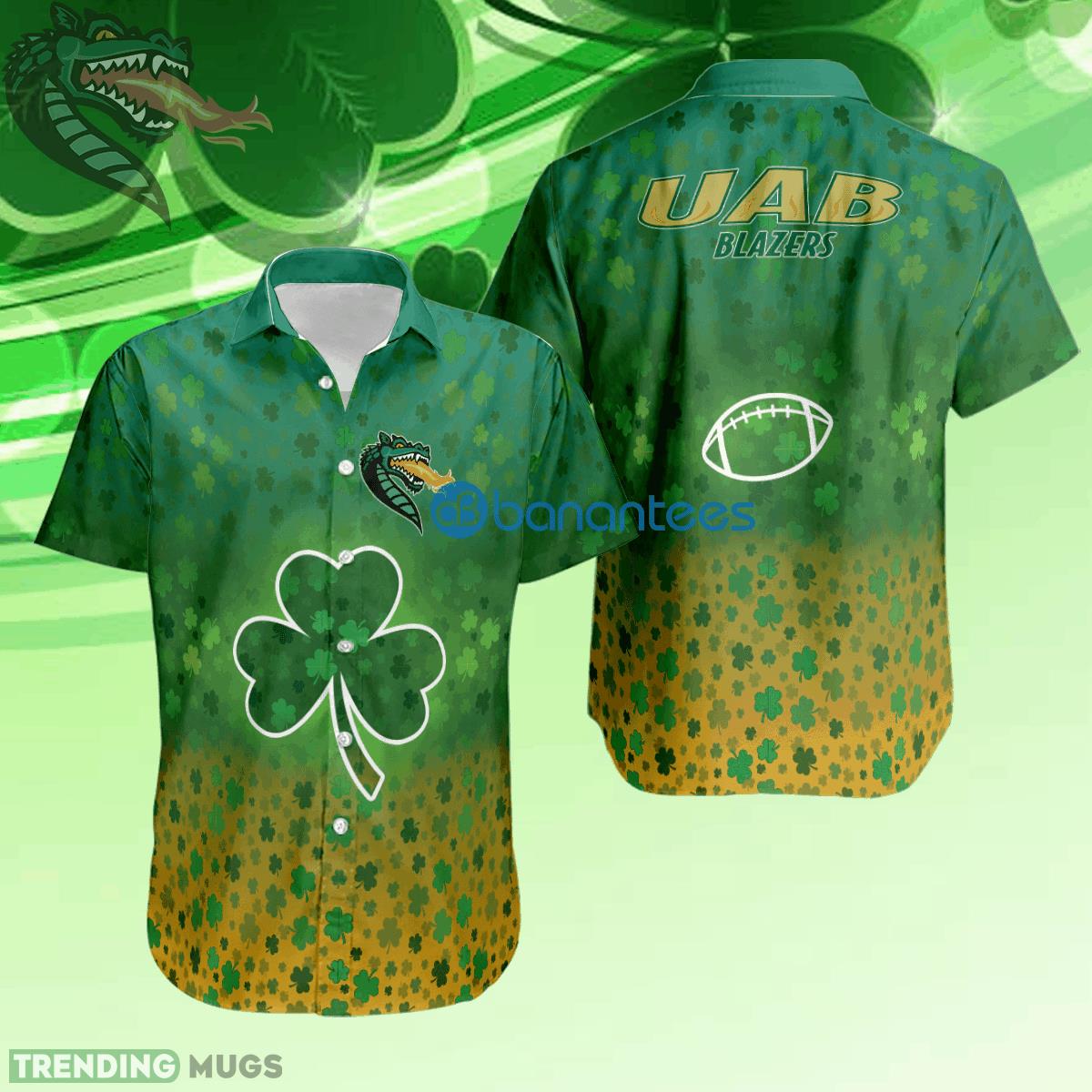 UAB Blazers Beach New AOP Hawaiian Shirt Men And Women Gift Patrick Day - UAB Blazers Beach New AOP Hawaiian Shirt Men And Women Gift Patrick Day