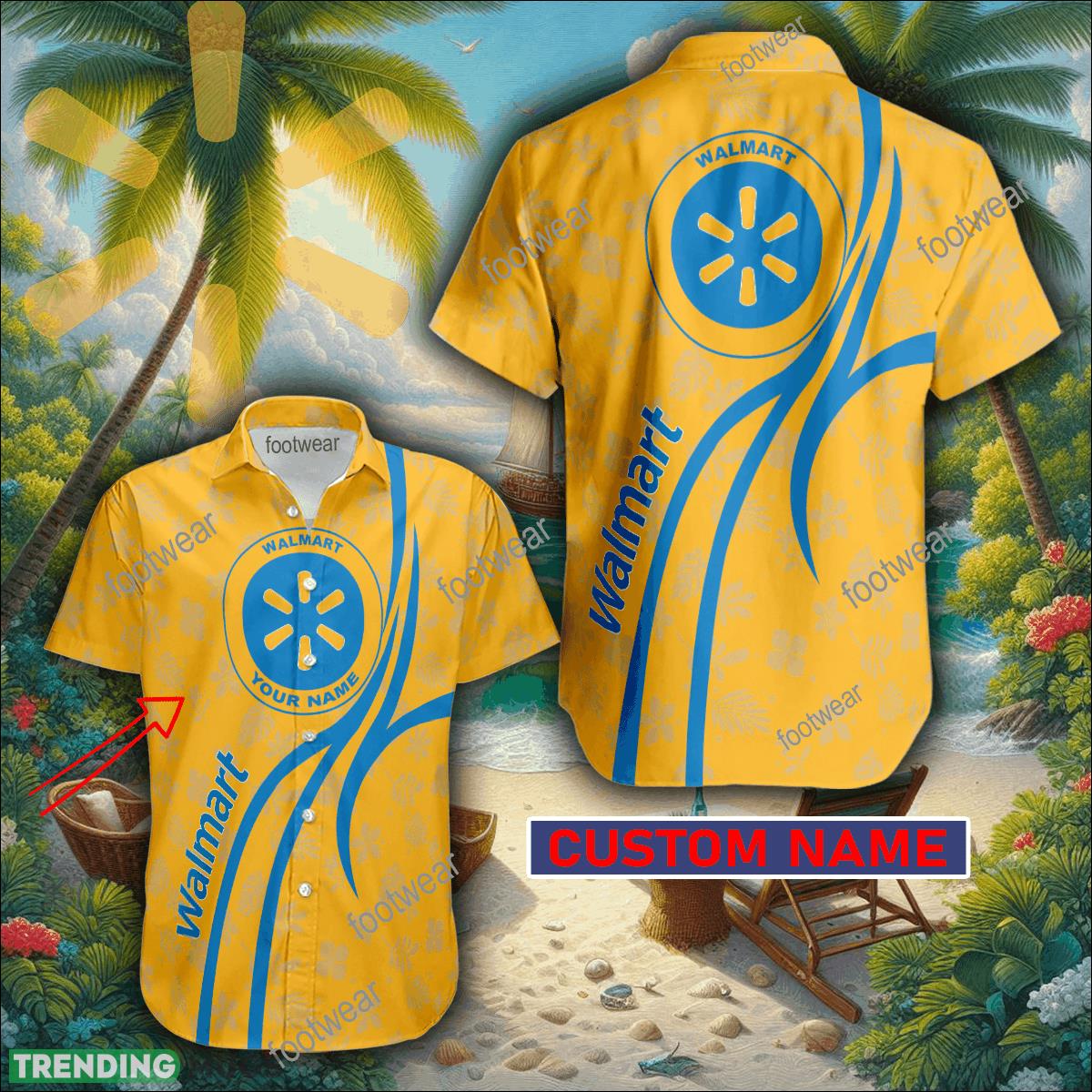 WALMART 3D Hawaiian Shirt Logo Brand Custom Name Gift Beach - WALMART 3D Hawaiian Shirt Logo Brand Custom Name Gift Beach WALMART 3D Hawaiian Shirt Logo Brand Custom Name Gift Beach - WALMART 3D Hawaiian Shirt Logo Brand Custom Name Gift Beach