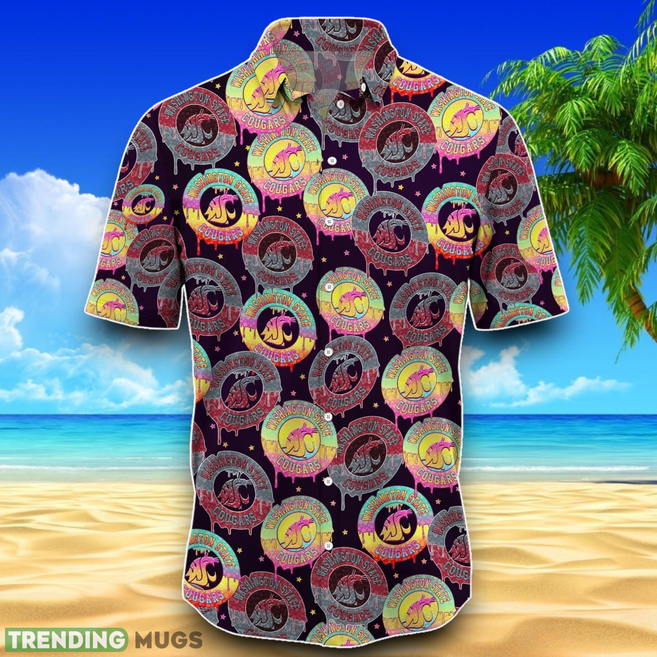 Washington State Cougars Hawaiian Shirt Best Design For Sport Fans Hawaiian Shirt Washington State Cougars Hawaiian Shirt Best Design For Sport Fans Hawaiian Shirt