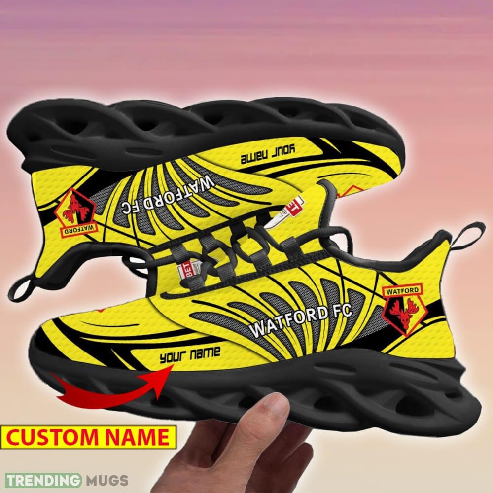 Watford Max Soul Shoes Personalized For Men Women Running Sneakers Gift Max Soul Watford Max Soul Shoes Personalized For Men Women Running Sneakers Gift Max Soul