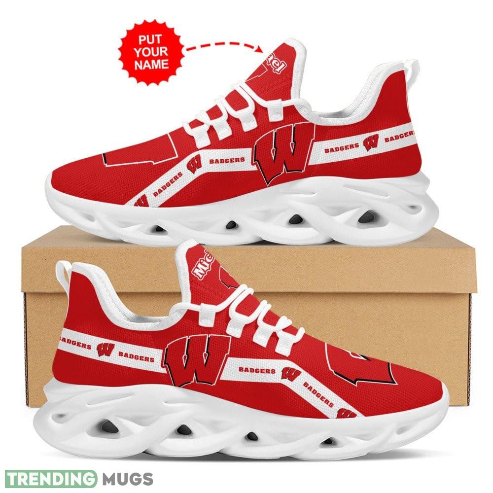 Wisconsin Badgers Island Custom Name Max Soul Sneakers Luxury NCAA1 Shoes For Men Women Gift Chunky For Fans - Wisconsin Badgers Shoes Max Soul Luxury NCAA1_1 Wisconsin Badgers Island Custom Name Max Soul Sneakers Luxury NCAA1 Shoes For Men Women Gift Chunky For Fans - Wisconsin Badgers Shoes Max Soul Luxury NCAA1_1