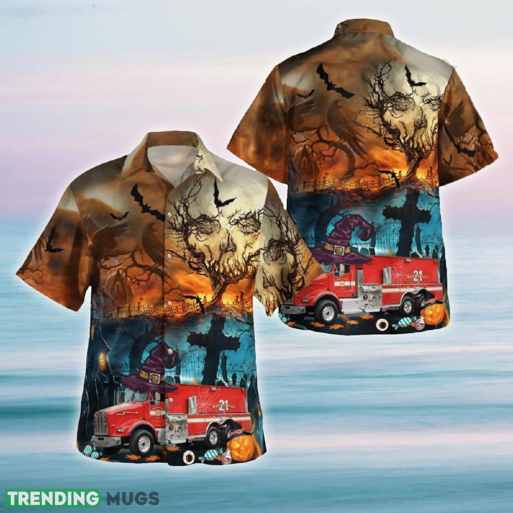 Wolfsville Volunteer Fire Co. Myersville Maryland Halloween Hawaiian Shirt - Wolfsville Volunteer Fire Co. Myersville Maryland Halloween Hawaiian Shirt Wolfsville Volunteer Fire Co. Myersville Maryland Halloween Hawaiian Shirt - Wolfsville Volunteer Fire Co. Myersville Maryland Halloween Hawaiian Shirt
