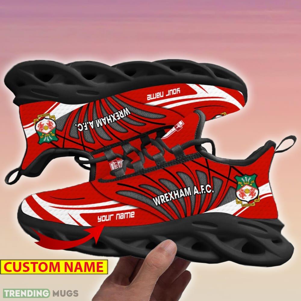 Wrexham AFC Max Soul Shoes Personalized For Men Women Running Sneakers Gift Max Soul Wrexham AFC Max Soul Shoes Personalized For Men Women Running Sneakers Gift Max Soul