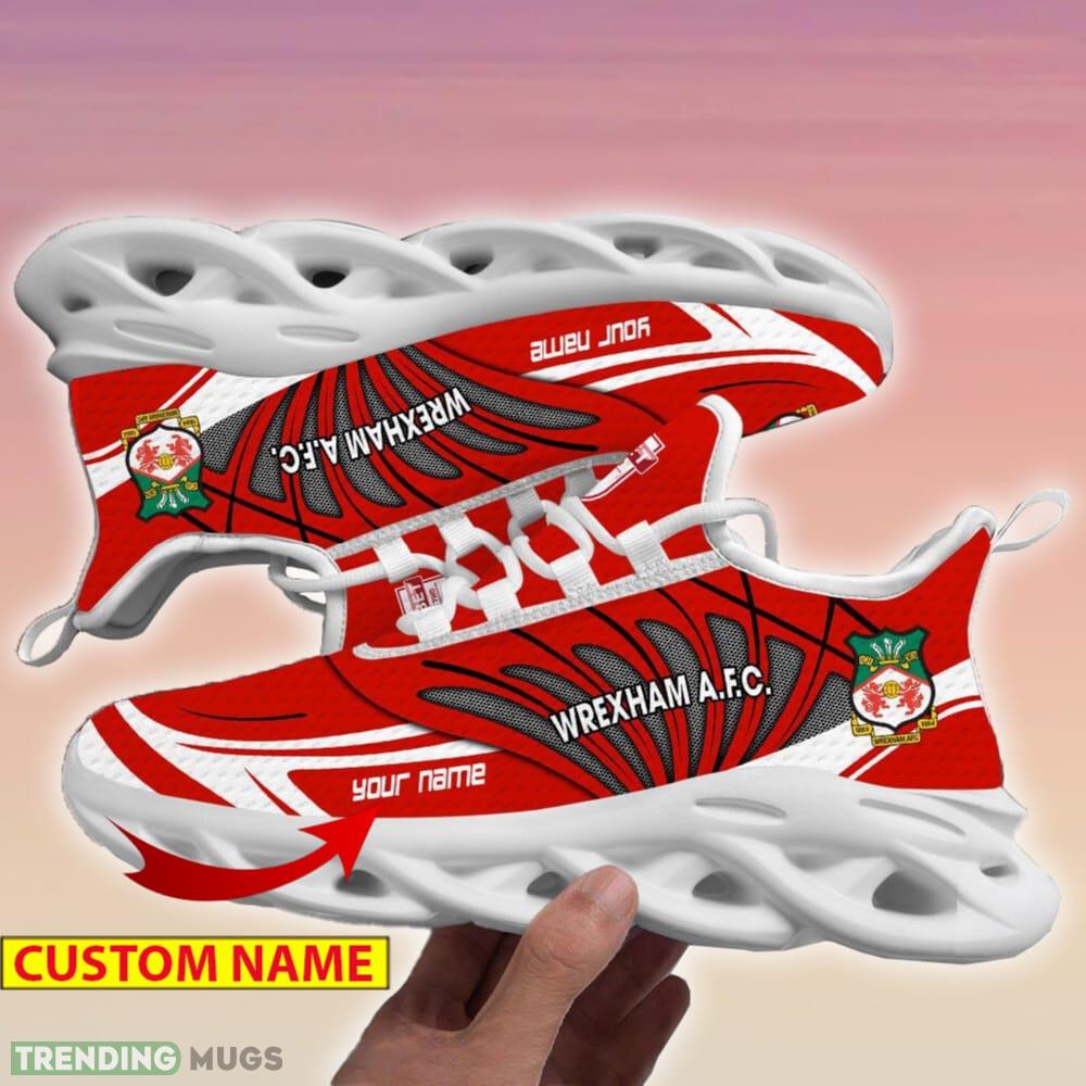 Wrexham AFC Max Soul Shoes Personalized For Men Women Running Sneakers Gift - Wrexham AFC1 Chunky Shoes Personalized Photo 1 Wrexham AFC Max Soul Shoes Personalized For Men Women Running Sneakers Gift - Wrexham AFC1 Chunky Shoes Personalized Photo 1