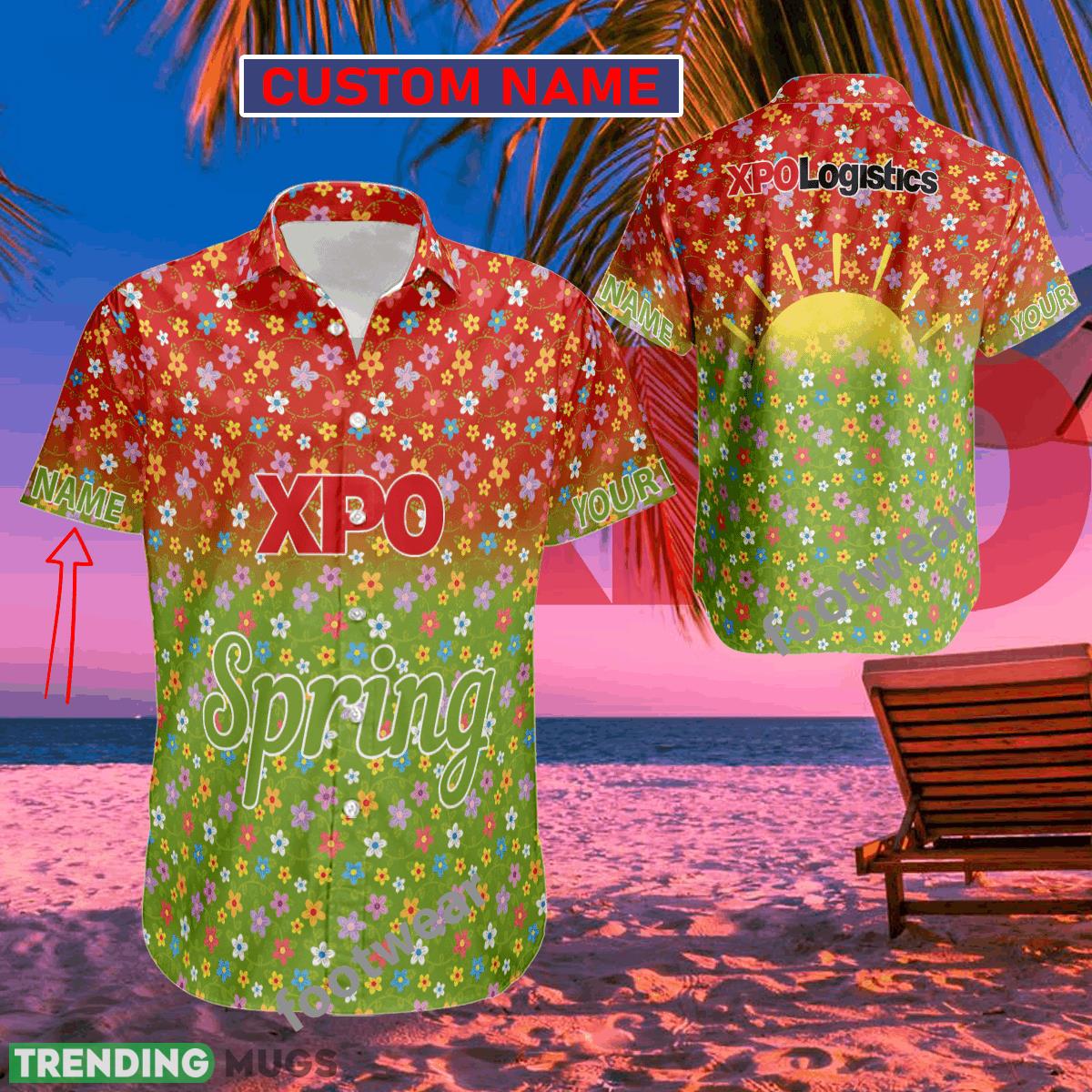 Xpo Logo Brand Hawaiian Shirt Spring Trending Summer Custom Name For Fans Gift - Xpo Logo Brand Hawaiian Shirt Spring Trending Summer Custom Name For Fans Gift Xpo Logo Brand Hawaiian Shirt Spring Trending Summer Custom Name For Fans Gift - Xpo Logo Brand Hawaiian Shirt Spring Trending Summer Custom Name For Fans Gift