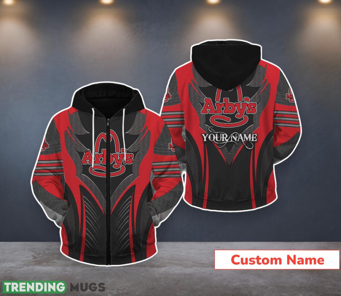 Arby's 3D Shirt All Over Print Custom Name Dynamic Style For Men Women Product Photo 1 Arby's 3D Shirt All Over Print Custom Name Dynamic Style For Men Women Product Photo 1