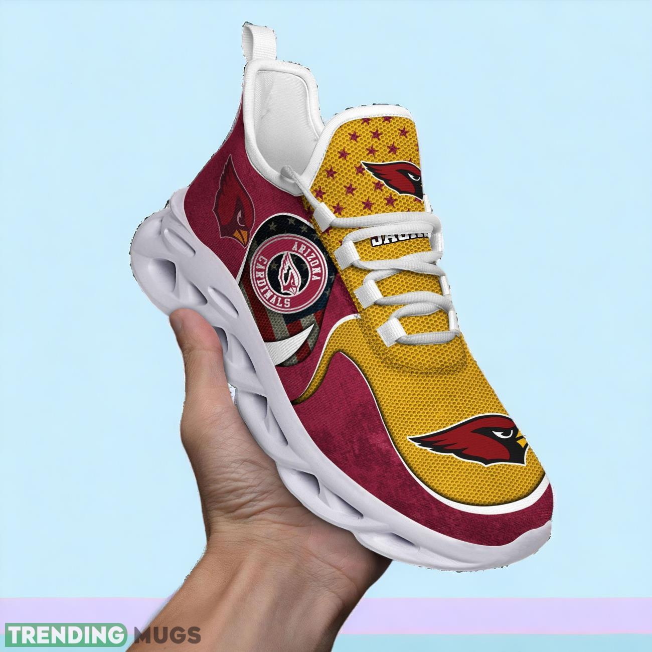 Arizona Cardinals NFL Sports Clunky Custom Name Max Soul Shoes Product Photo 1 Arizona Cardinals NFL Sports Clunky Custom Name Max Soul Shoes Product Photo 1