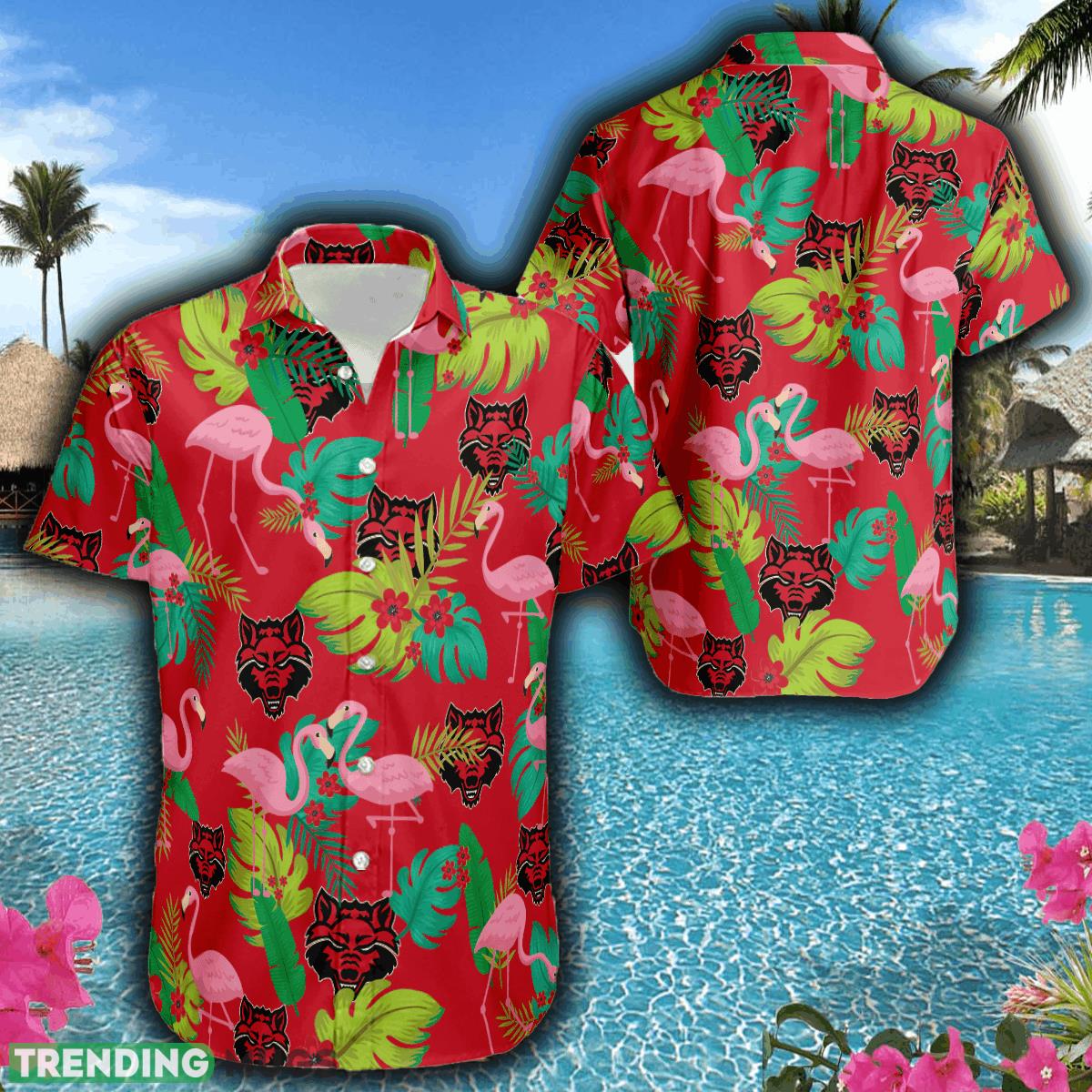 Arkansas State Red Wolves Football Hawaiian Shirt Flamingo Funny Summer For Men Women - Arkansas State Red Wolves Football Hawaiian Shirt Flamingo Funny Summer For Men Women Arkansas State Red Wolves Football Hawaiian Shirt Flamingo Funny Summer For Men Women - Arkansas State Red Wolves Football Hawaiian Shirt Flamingo Funny Summer For Men Women