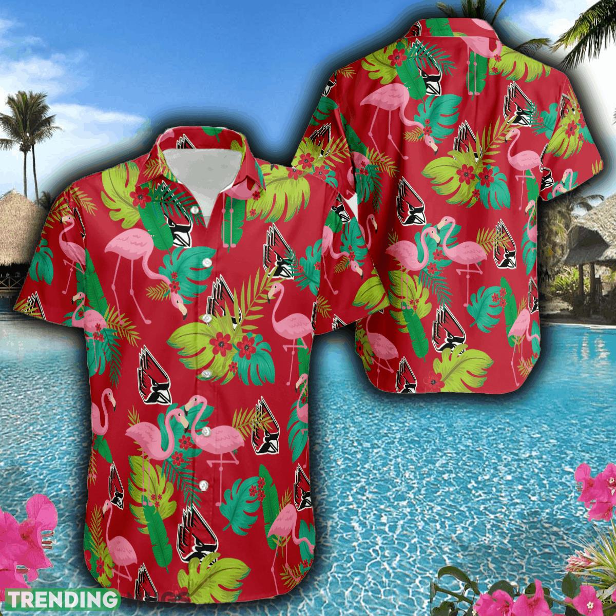 Ball State Cardinals Football Hawaiian Shirt Flamingo Funny Summer For Men Women - Ball State Cardinals Football Hawaiian Shirt Flamingo Funny Summer For Men Women Ball State Cardinals Football Hawaiian Shirt Flamingo Funny Summer For Men Women - Ball State Cardinals Football Hawaiian Shirt Flamingo Funny Summer For Men Women