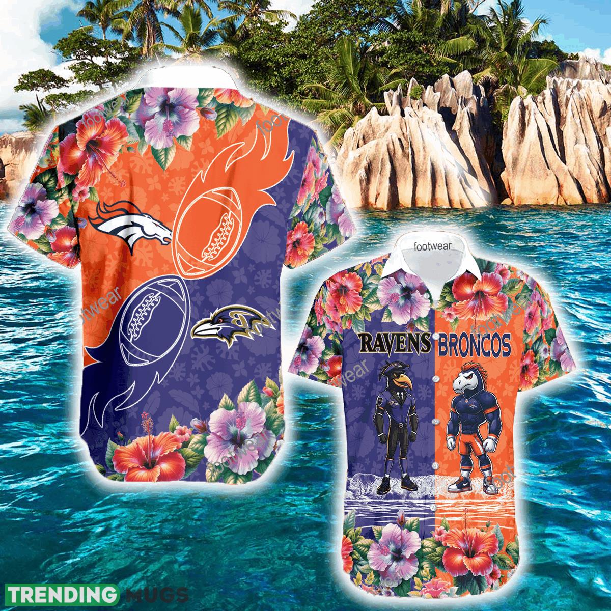 Baltimore Ravens VS Denver Broncos High-Quality All Over Print Hawaiian Shirt For Men And Women - Baltimore Ravens VS Denver Broncos High-Quality All Over Print Hawaiian Shirt For Men And Women Baltimore Ravens VS Denver Broncos High-Quality All Over Print Hawaiian Shirt For Men And Women - Baltimore Ravens VS Denver Broncos High-Quality All Over Print Hawaiian Shirt For Men And Women