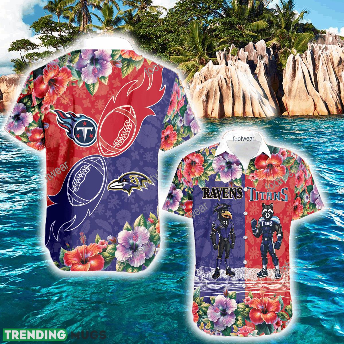 Baltimore Ravens VS Tennessee Titans Exclusive New Beach Hawaiian Shirt Men And Women Gift - Baltimore Ravens VS Tennessee Titans Exclusive New Beach Hawaiian Shirt Men And Women Gift Baltimore Ravens VS Tennessee Titans Exclusive New Beach Hawaiian Shirt Men And Women Gift - Baltimore Ravens VS Tennessee Titans Exclusive New Beach Hawaiian Shirt Men And Women Gift