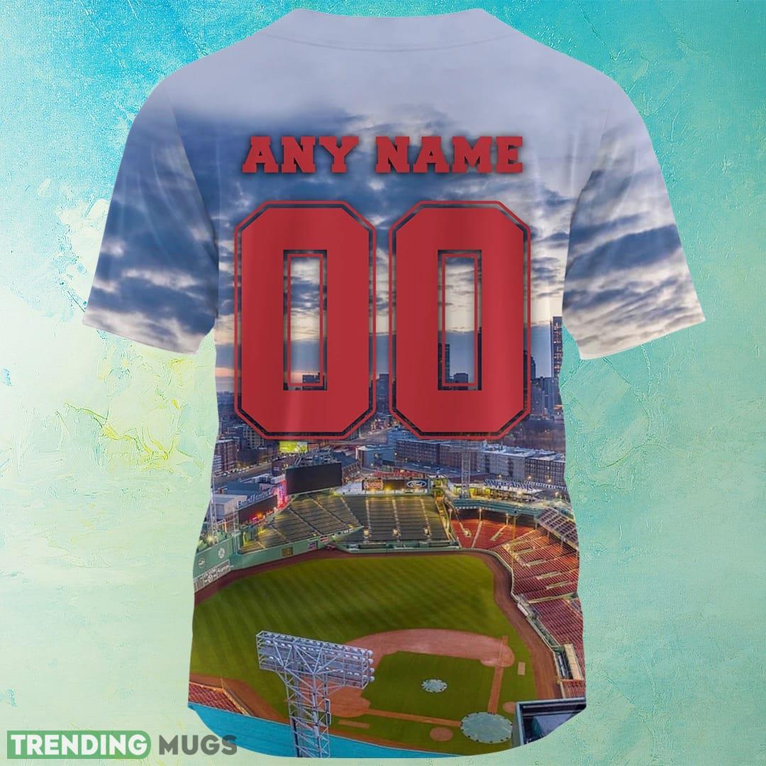Boston Red Sox Baseball Jersey Shirt MLB Signature Custom Number And Name Football Jersey Boston Red Sox Baseball Jersey Shirt MLB Signature Custom Number And Name Football Jersey