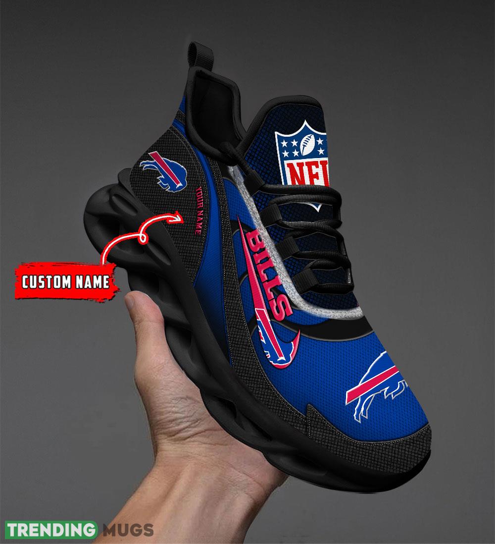 Buffalo Bills NFL Swoosh 2024 Personalized Max Soul Shoes For Men Women Running Sneaker Max Soul Buffalo Bills NFL Swoosh 2024 Personalized Max Soul Shoes For Men Women Running Sneaker Max Soul