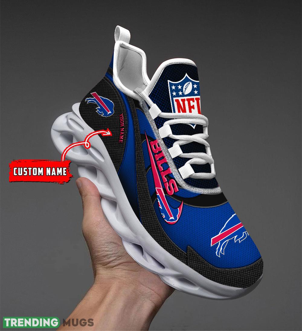 Buffalo Bills NFL Swoosh 2024 Personalized Max Soul Shoes For Men Women Running Sneaker Max Soul Buffalo Bills NFL Swoosh 2024 Personalized Max Soul Shoes For Men Women Running Sneaker Max Soul