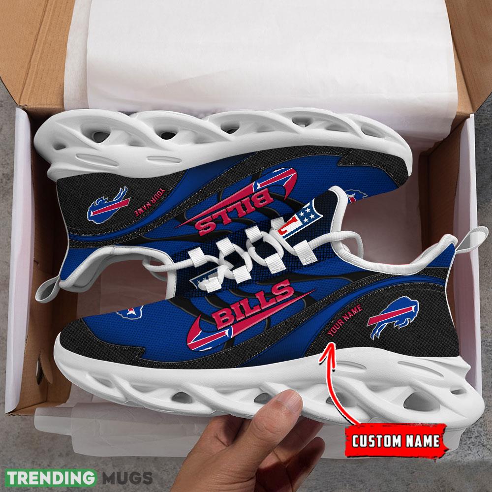 Buffalo Bills NFL Swoosh 2024 Personalized Max Soul Shoes For Men Women Running Sneaker Max Soul Buffalo Bills NFL Swoosh 2024 Personalized Max Soul Shoes For Men Women Running Sneaker Max Soul