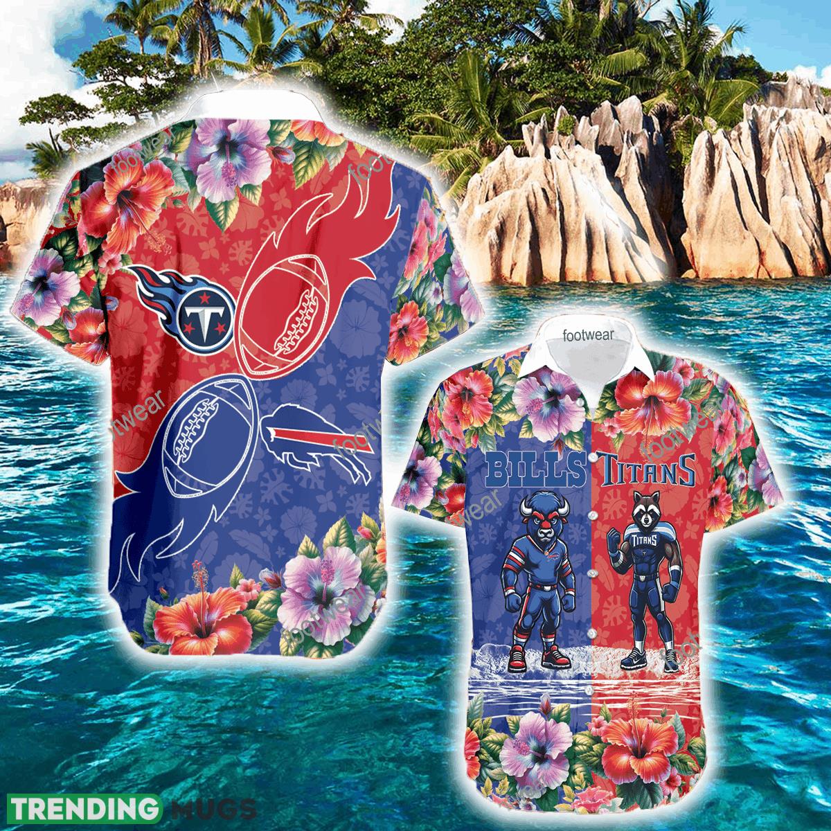 Buffalo Bills VS Tennessee Titans Islander Logo All Over Print Hawaiian Shirt Gift For Fans - Buffalo Bills VS Tennessee Titans Islander Logo All Over Print Hawaiian Shirt Gift For Fans Buffalo Bills VS Tennessee Titans Islander Logo All Over Print Hawaiian Shirt Gift For Fans - Buffalo Bills VS Tennessee Titans Islander Logo All Over Print Hawaiian Shirt Gift For Fans