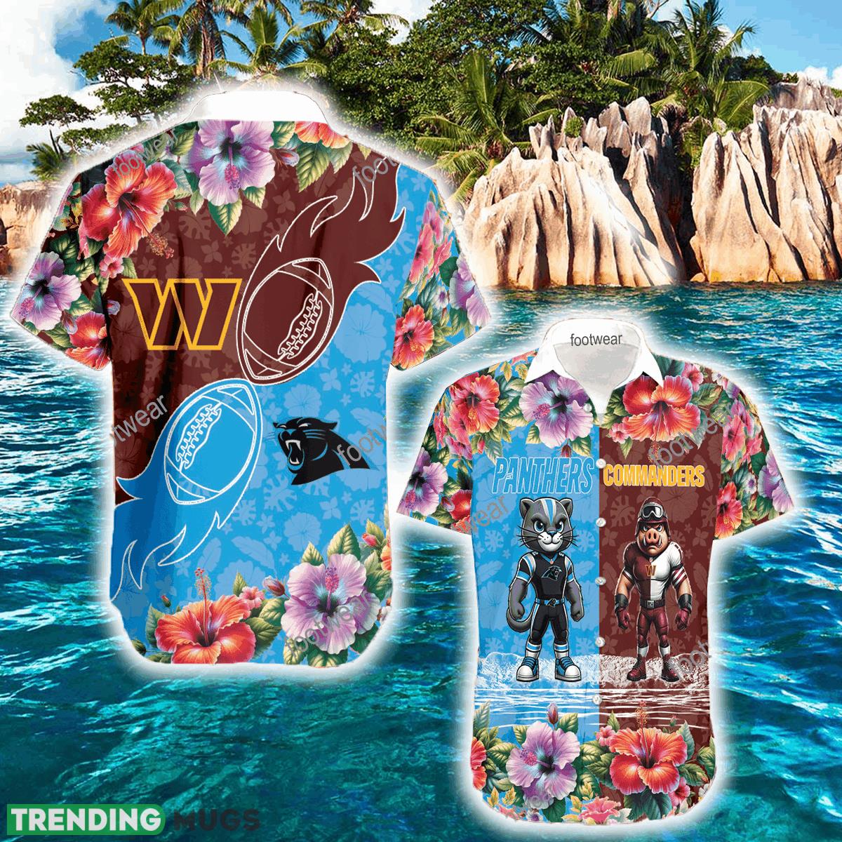 Carolina Panthers VS Washington Commanders Vacation New 3D Hawaiian Shirt For Summer - Carolina Panthers VS Washington Commanders Vacation New 3D Hawaiian Shirt For Summer Carolina Panthers VS Washington Commanders Vacation New 3D Hawaiian Shirt For Summer - Carolina Panthers VS Washington Commanders Vacation New 3D Hawaiian Shirt For Summer