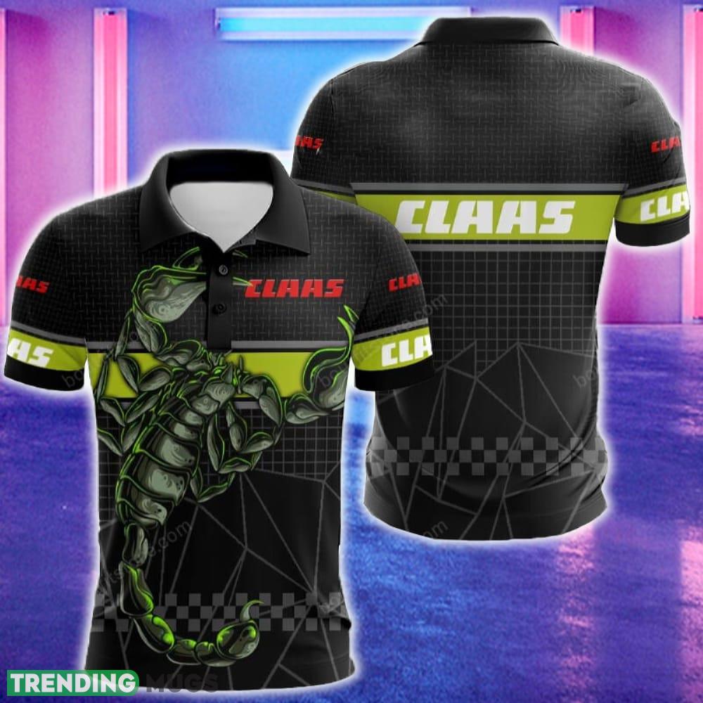 Claas Car 3D Polo Shirt Golf Pattern Scorpion Gift For Men Women Fans - Claas Car 3D Polo Shirt Golf Pattern Scorpion Gift For Men Women Fans Claas Car 3D Polo Shirt Golf Pattern Scorpion Gift For Men Women Fans - Claas Car 3D Polo Shirt Golf Pattern Scorpion Gift For Men Women Fans