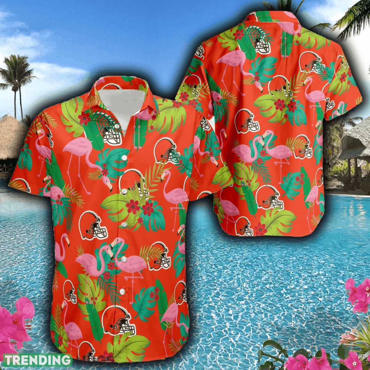 Cleveland Browns Football Hawaiian Shirt Flamingo Funny Summer For Men Women - Cleveland Browns Football Hawaiian Shirt Flamingo Funny Summer For Men Women Cleveland Browns Football Hawaiian Shirt Flamingo Funny Summer For Men Women - Cleveland Browns Football Hawaiian Shirt Flamingo Funny Summer For Men Women