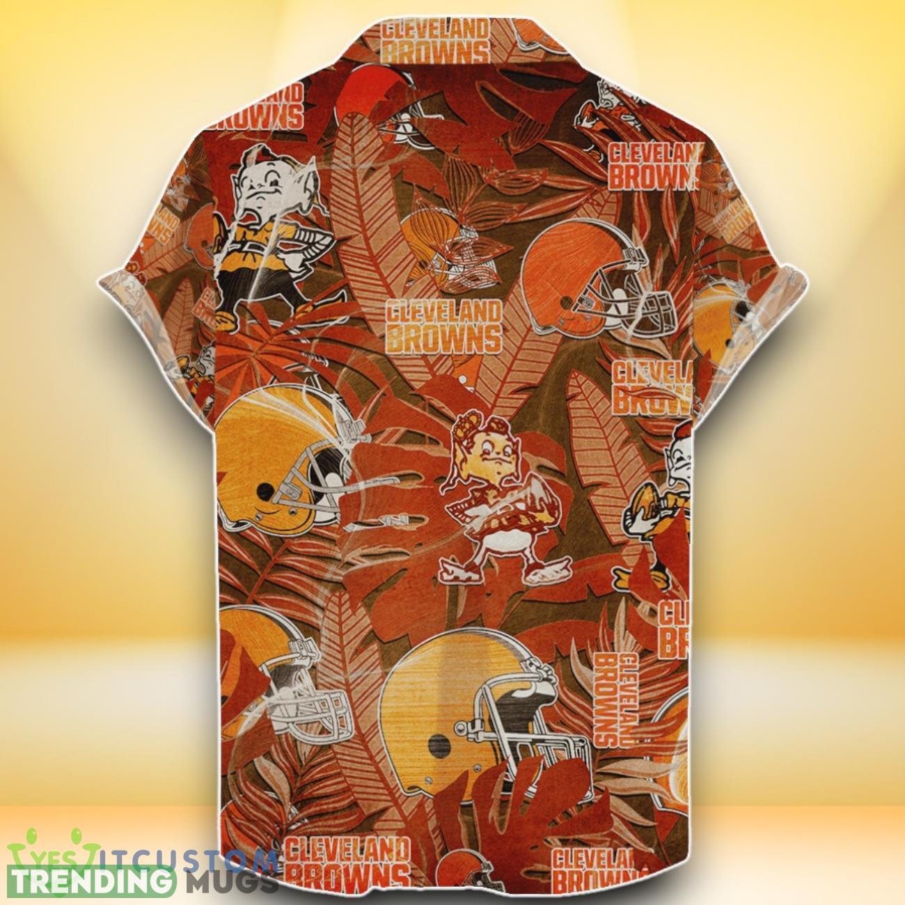 Cleveland Browns NFL Hawaiian Shirt Retro Style Special Edition For Fans Hawaiian Shirt Cleveland Browns NFL Hawaiian Shirt Retro Style Special Edition For Fans Hawaiian Shirt