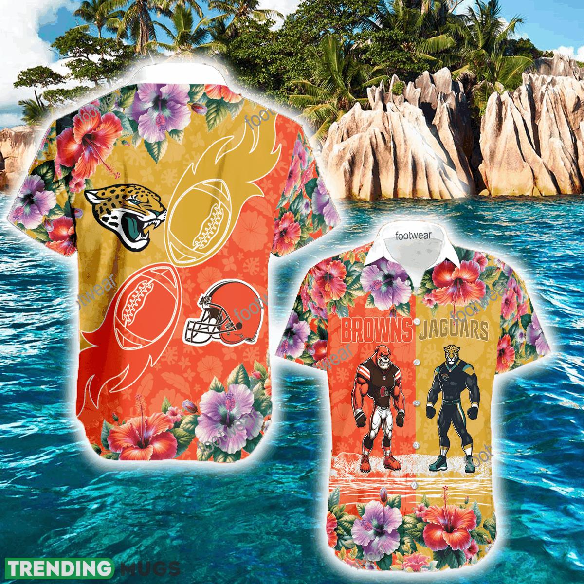 Cleveland Browns VS Jacksonville Jaguars Designer Logo Aloha Hawaiian Shirt Men And Women Gift - Cleveland Browns VS Jacksonville Jaguars Designer Logo Aloha Hawaiian Shirt Men And Women Gift Cleveland Browns VS Jacksonville Jaguars Designer Logo Aloha Hawaiian Shirt Men And Women Gift - Cleveland Browns VS Jacksonville Jaguars Designer Logo Aloha Hawaiian Shirt Men And Women Gift
