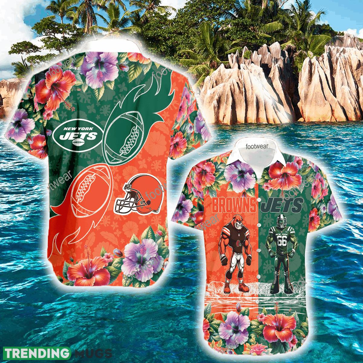 Cleveland Browns VS New York Jets Top Logo 3D Hawaiian Shirt Gift For Fans - Cleveland Browns VS New York Jets Top Logo 3D Hawaiian Shirt Gift For Fans Cleveland Browns VS New York Jets Top Logo 3D Hawaiian Shirt Gift For Fans - Cleveland Browns VS New York Jets Top Logo 3D Hawaiian Shirt Gift For Fans