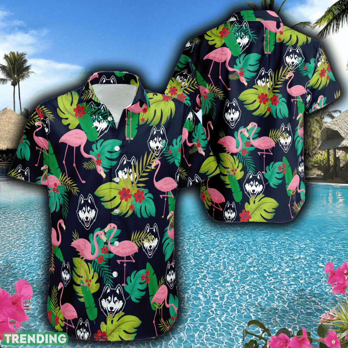 Connecticut Huskies Football Hawaiian Shirt Flamingo Funny Summer For Men Women - Connecticut Huskies Football Hawaiian Shirt Flamingo Funny Summer For Men Women Connecticut Huskies Football Hawaiian Shirt Flamingo Funny Summer For Men Women - Connecticut Huskies Football Hawaiian Shirt Flamingo Funny Summer For Men Women