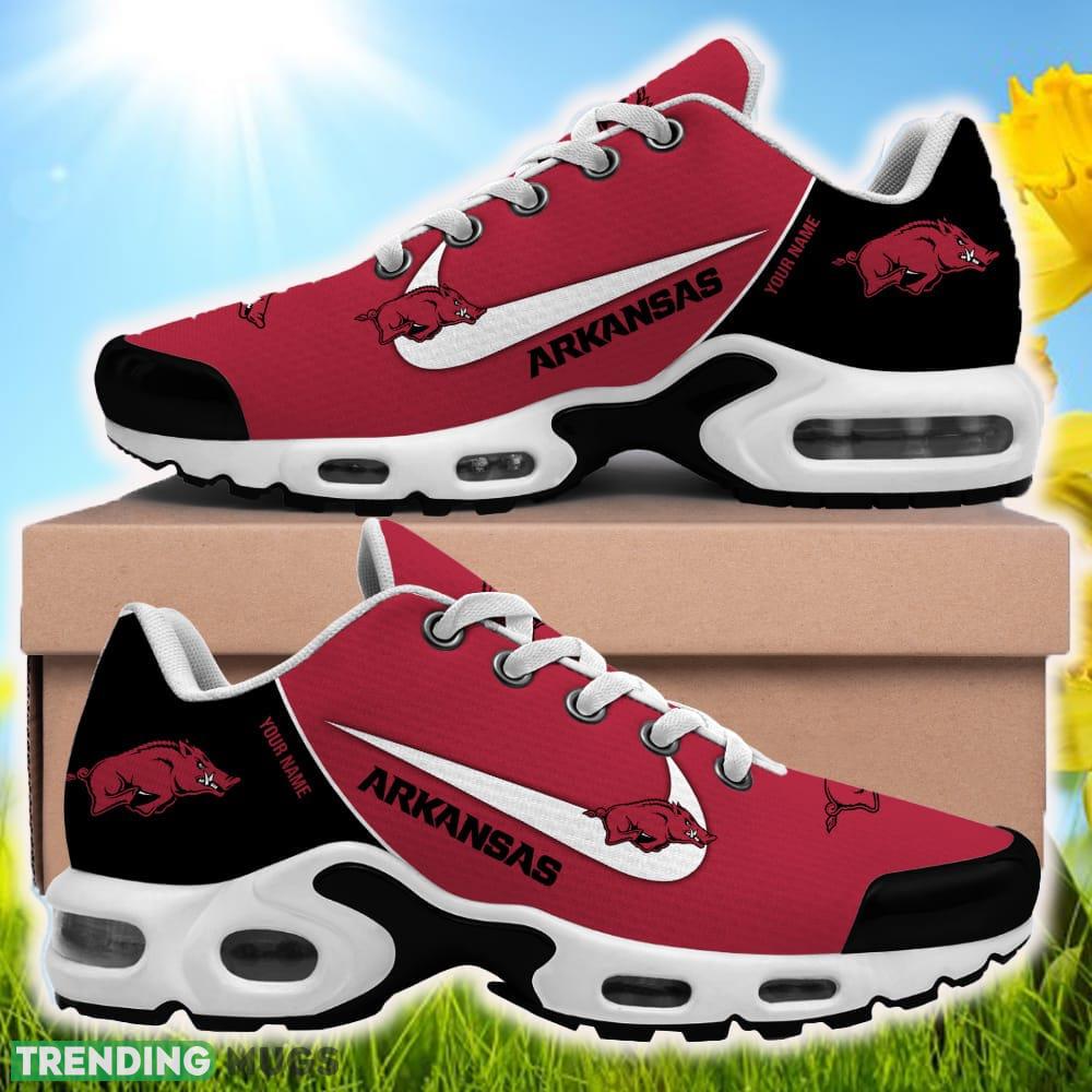 Custom Name Arkansas Razorbacks NCAA Air Cushion Sports Shoes Unique New Sneakers For Men Women Gift Shoes & Sneaker Custom Name Arkansas Razorbacks NCAA Air Cushion Sports Shoes Unique New Sneakers For Men Women Gift Shoes & Sneaker