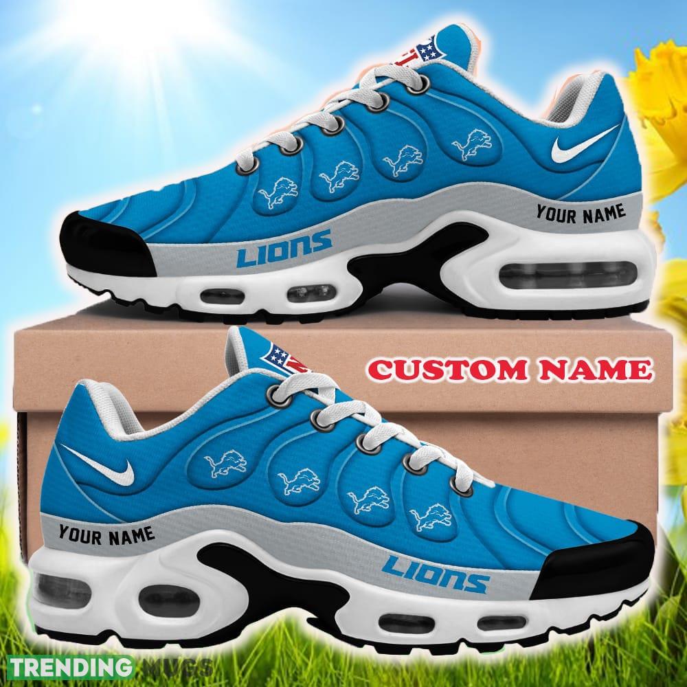 Custom Name Detroit Lions NFL Air Cushion Sports Shoes Vibrant New Sneakers For Men Women Gift Shoes & Sneaker Custom Name Detroit Lions NFL Air Cushion Sports Shoes Vibrant New Sneakers For Men Women Gift Shoes & Sneaker