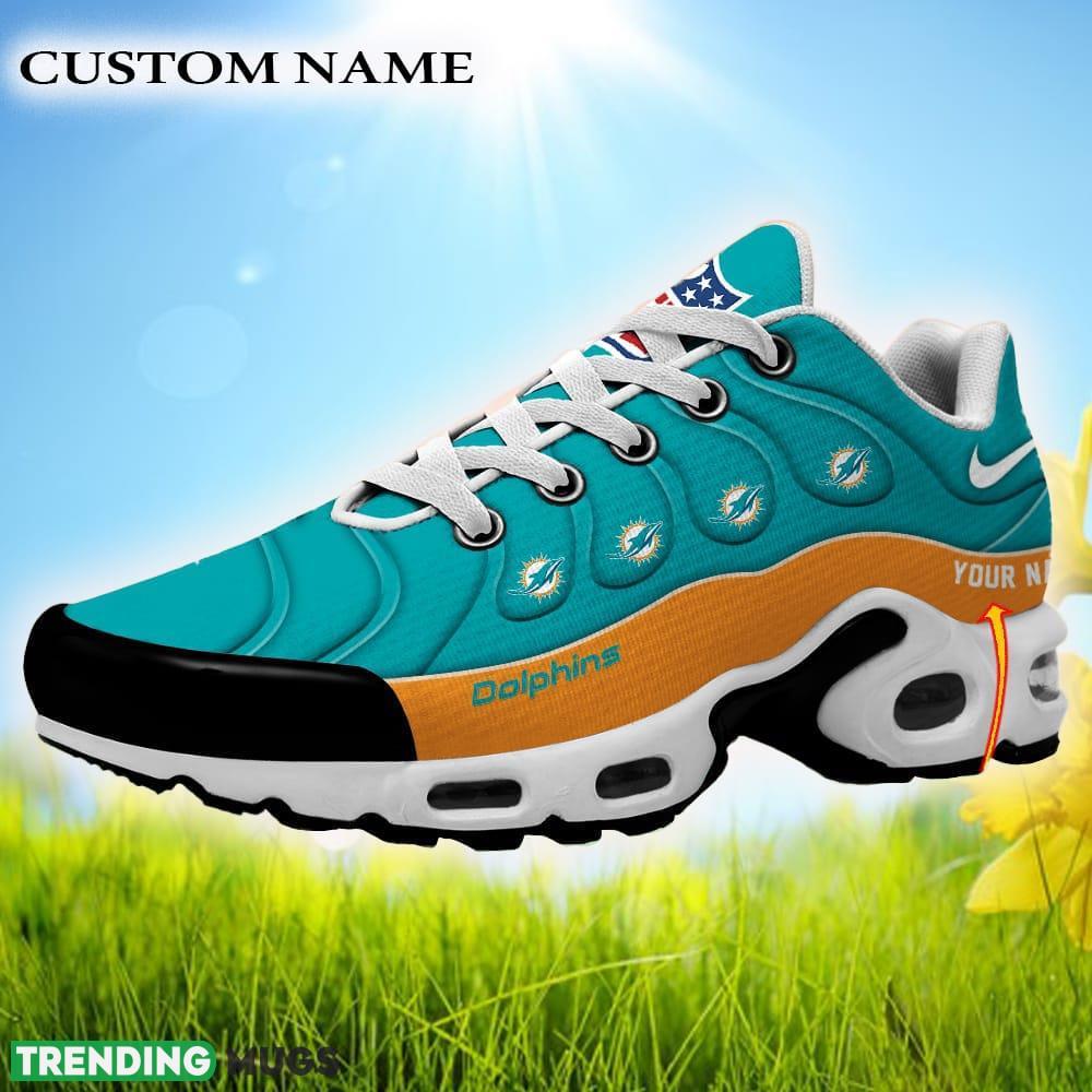 Custom Name Miami Dolphins NFL Air Cushion Sports Shoes Luau New Sneakers For Men Women Gift - Miami Dolphins NFL Teams Personalized Premium 2024 Design Air Cushion Shoes_1 Custom Name Miami Dolphins NFL Air Cushion Sports Shoes Luau New Sneakers For Men Women Gift - Miami Dolphins NFL Teams Personalized Premium 2024 Design Air Cushion Shoes_1