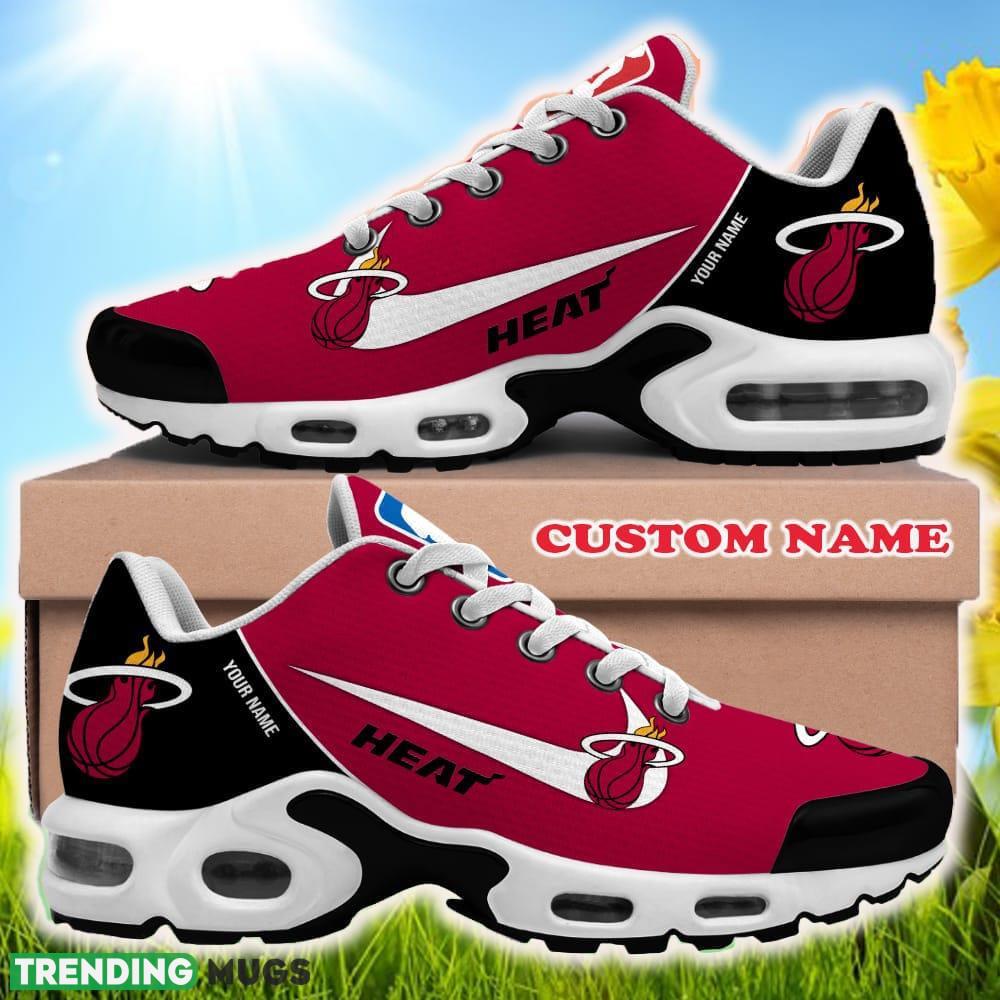 Custom Name Miami Heat NBA Air Cushion Sports Shoes Island New Sneakers For Men Women Gift Running Shoes Custom Name Miami Heat NBA Air Cushion Sports Shoes Island New Sneakers For Men Women Gift Running Shoes