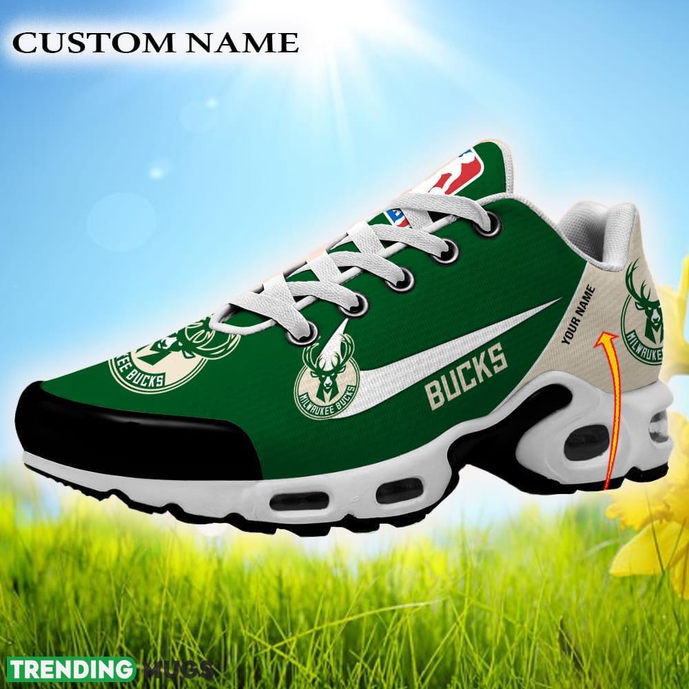 Custom Name Milwaukee Bucks NBA Air Cushion Sports Shoes Gift New Sneakers For Men Women Gift - Milwaukee Bucks Personalized NBA Premium Air Cushion Shoes_1 Custom Name Milwaukee Bucks NBA Air Cushion Sports Shoes Gift New Sneakers For Men Women Gift - Milwaukee Bucks Personalized NBA Premium Air Cushion Shoes_1