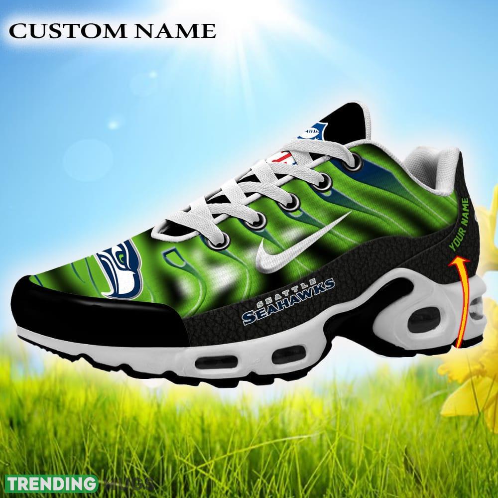 Custom Name Seattle Seahawks NFL Teams Air Cushion Sports Shoes Trendy New Sneakers For Men Women Gift - Seattle Seahawks NFL Air Cushion Sports Shoes_1 Custom Name Seattle Seahawks NFL Teams Air Cushion Sports Shoes Trendy New Sneakers For Men Women Gift - Seattle Seahawks NFL Air Cushion Sports Shoes_1