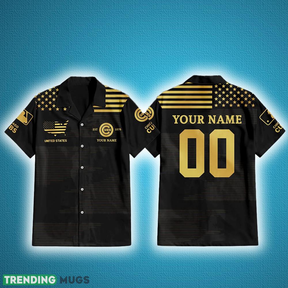 Custom Number And Name Chicago Cubs MLB Golden Hawaiian Shirt Gift For Men Women - Custom Number And Name Chicago Cubs MLB Golden Hawaiian Shirt Gift For Men Women Custom Number And Name Chicago Cubs MLB Golden Hawaiian Shirt Gift For Men Women - Custom Number And Name Chicago Cubs MLB Golden Hawaiian Shirt Gift For Men Women