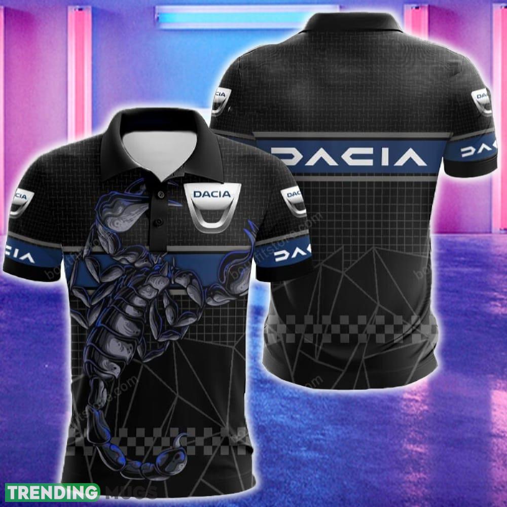 Dacia Car 3D Polo Shirt Golf Pattern Scorpion Gift For Men Women Fans - Dacia Car 3D Polo Shirt Golf Pattern Scorpion Gift For Men Women Fans Dacia Car 3D Polo Shirt Golf Pattern Scorpion Gift For Men Women Fans - Dacia Car 3D Polo Shirt Golf Pattern Scorpion Gift For Men Women Fans