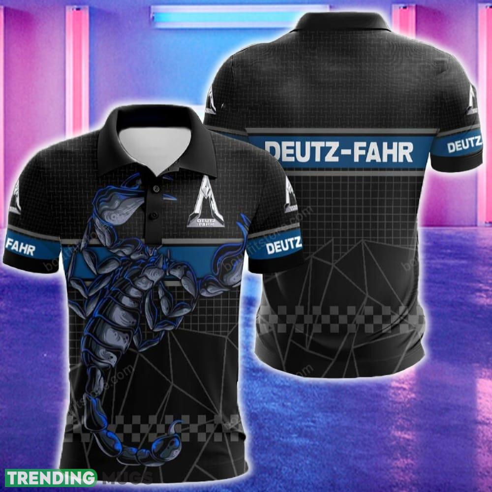 Deutz-Fahr Car 3D Polo Shirt Golf Pattern Scorpion Gift For Men Women Fans - Deutz-Fahr Car 3D Polo Shirt Golf Pattern Scorpion Gift For Men Women Fans Deutz-Fahr Car 3D Polo Shirt Golf Pattern Scorpion Gift For Men Women Fans - Deutz-Fahr Car 3D Polo Shirt Golf Pattern Scorpion Gift For Men Women Fans