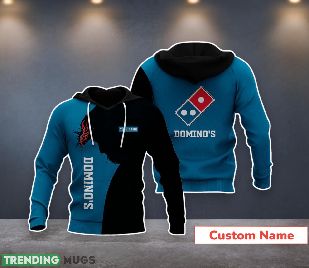Domino's Pizza 3D Shirt All Over Print Custom Name Casual Edition For Men Women 3D All Over Print Domino's Pizza 3D Shirt All Over Print Custom Name Casual Edition For Men Women 3D All Over Print