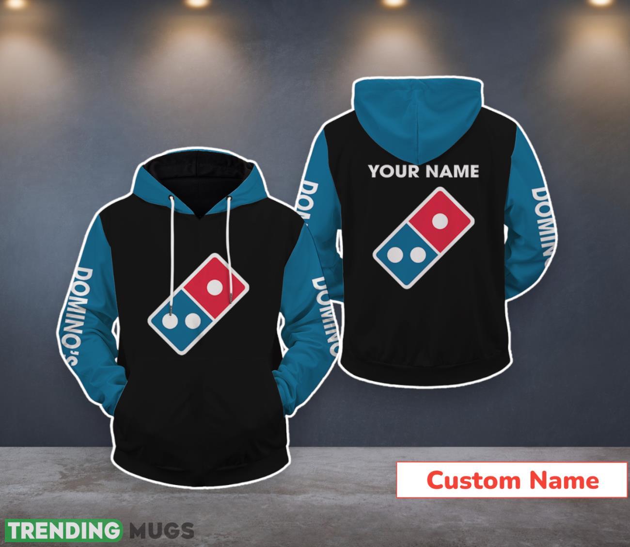Domino's Pizza 3D Shirt All Over Print Custom Name Dynamic Style For Men Women 3D All Over Print Domino's Pizza 3D Shirt All Over Print Custom Name Dynamic Style For Men Women 3D All Over Print