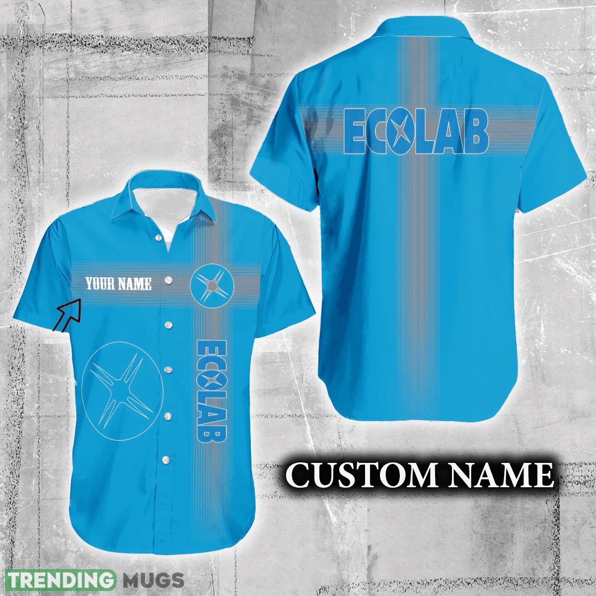 Ecolab Logo Brand Hawaiian Shirt Custom Name Trending Summer - Ecolab Logo Brand Hawaiian Shirt Custom Name Trending Summer Ecolab Logo Brand Hawaiian Shirt Custom Name Trending Summer - Ecolab Logo Brand Hawaiian Shirt Custom Name Trending Summer