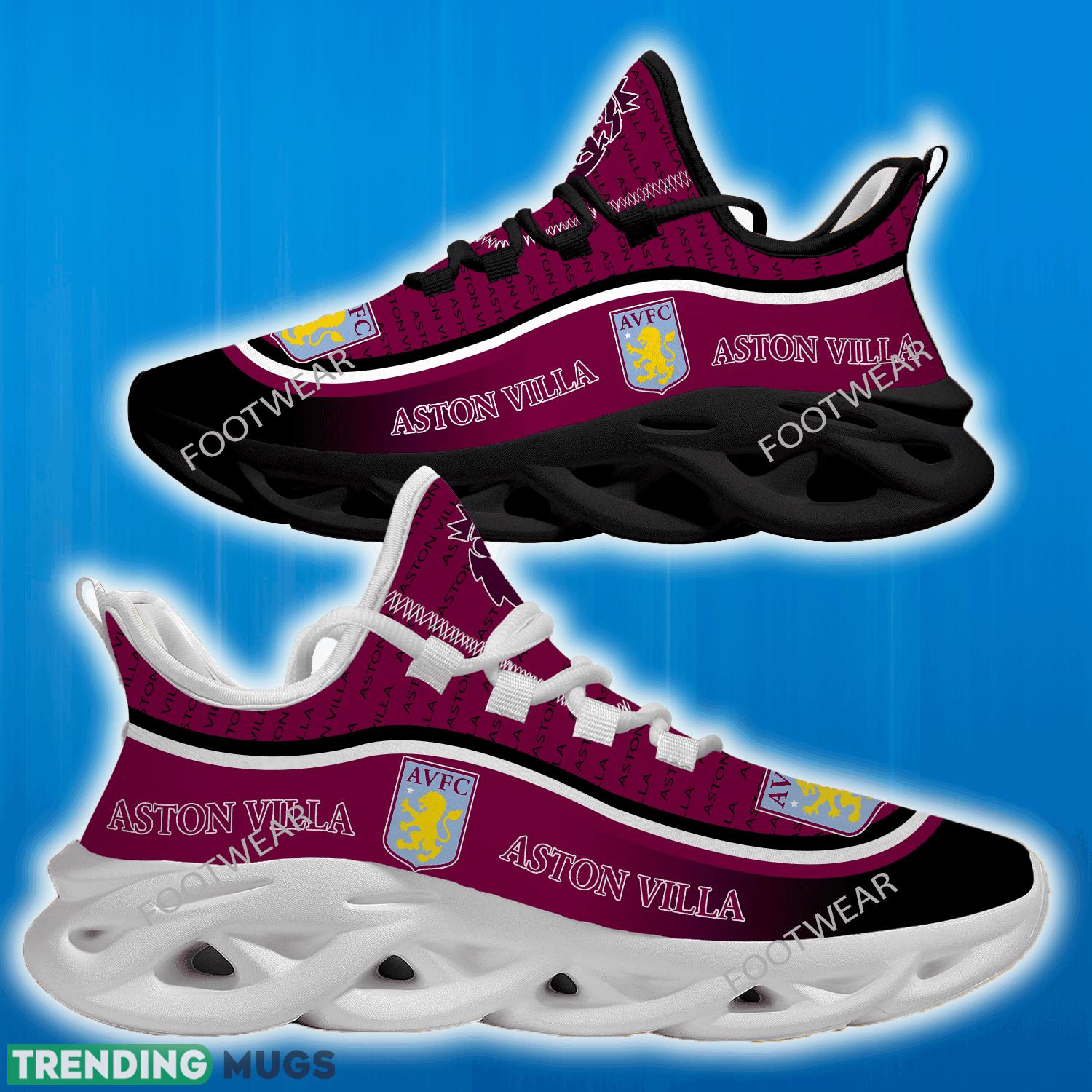 EPL Aston Villa Logo New Text Max Soul Shoes For Men Women Running Sneaker - EPL Aston Villa Logo New Text Max Soul Shoes For Men Women Running Sneaker EPL Aston Villa Logo New Text Max Soul Shoes For Men Women Running Sneaker - EPL Aston Villa Logo New Text Max Soul Shoes For Men Women Running Sneaker