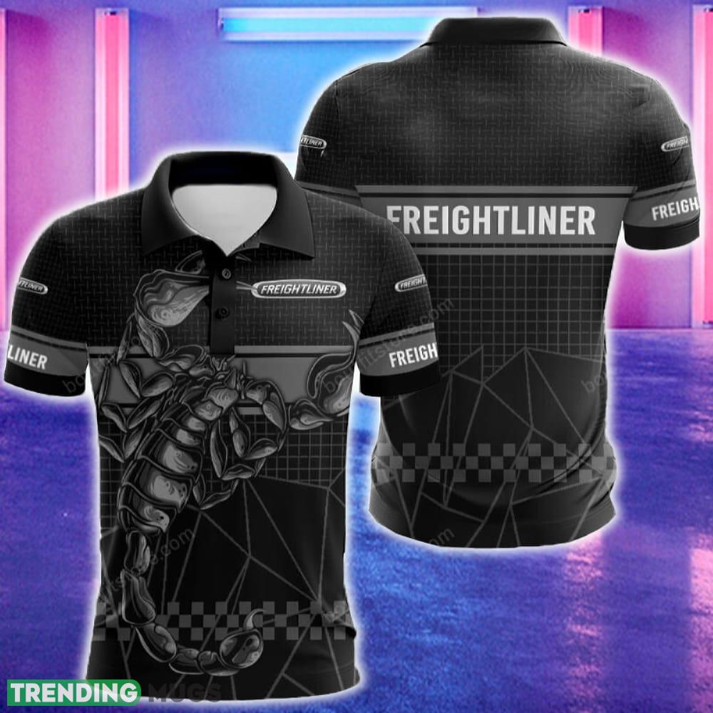 Freightliner Car 3D Polo Shirt Golf Pattern Scorpion Gift For Men Women Fans - Freightliner Car 3D Polo Shirt Golf Pattern Scorpion Gift For Men Women Fans Freightliner Car 3D Polo Shirt Golf Pattern Scorpion Gift For Men Women Fans - Freightliner Car 3D Polo Shirt Golf Pattern Scorpion Gift For Men Women Fans