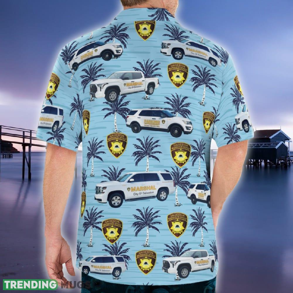 Galveston TX Galveston Marshal s Office Hawaiian Shirt Lei For Summer Hawaiian Shirt Galveston TX Galveston Marshal s Office Hawaiian Shirt Lei For Summer Hawaiian Shirt
