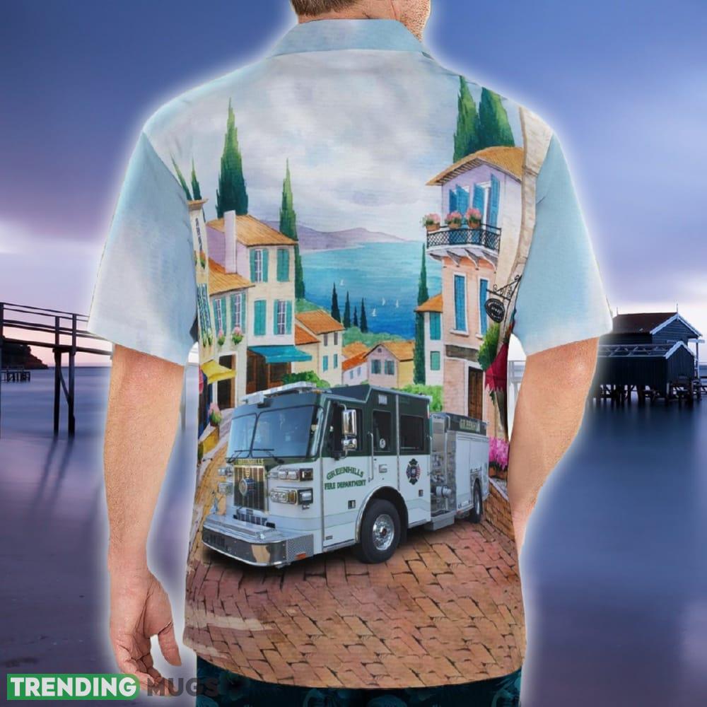 Greenhills Fire Department Ohio Hawaiian Shirt Hawaiian Shirt Greenhills Fire Department Ohio Hawaiian Shirt Hawaiian Shirt