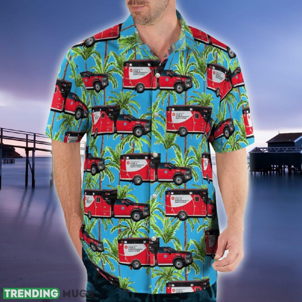 Gwinnett County Fire and Emergency Services Georgia Hawaiian Shirt Hawaiian Shirt Gwinnett County Fire and Emergency Services Georgia Hawaiian Shirt Hawaiian Shirt