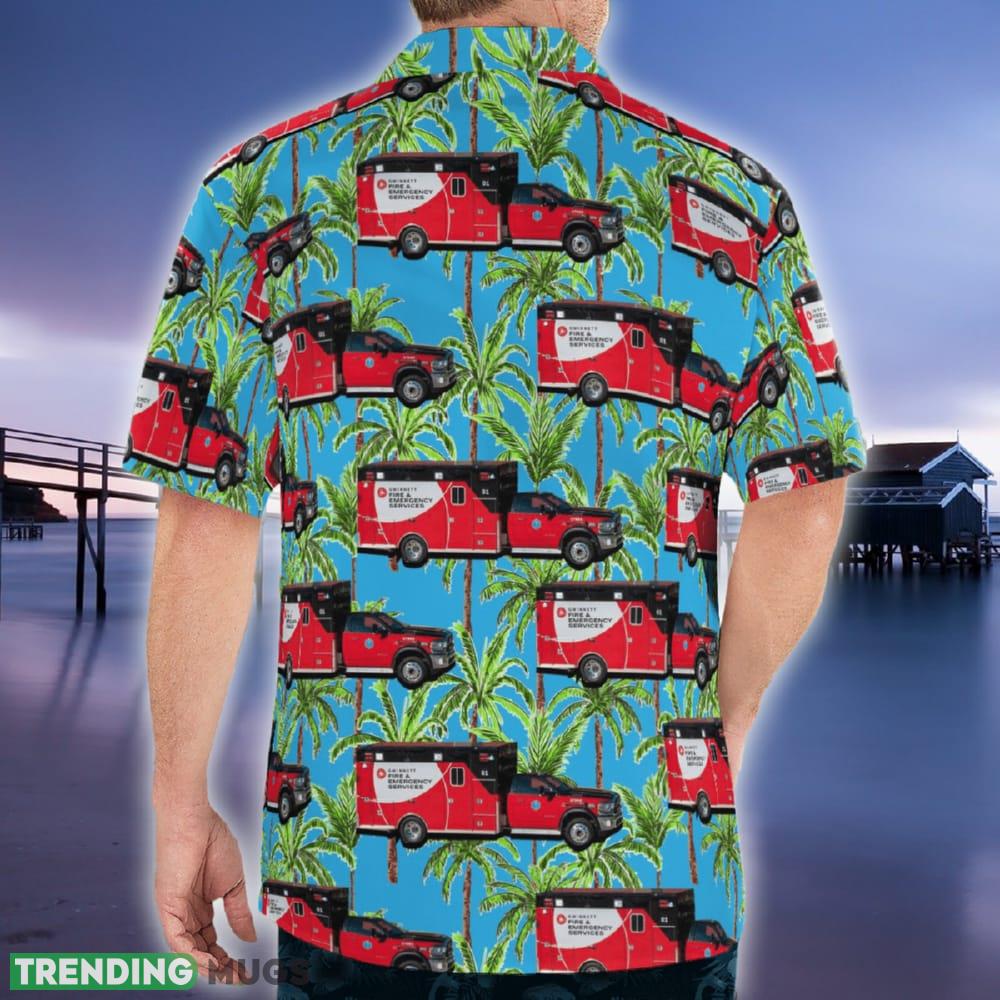 Gwinnett County Fire and Emergency Services Georgia Hawaiian Shirt Hawaiian Shirt Gwinnett County Fire and Emergency Services Georgia Hawaiian Shirt Hawaiian Shirt